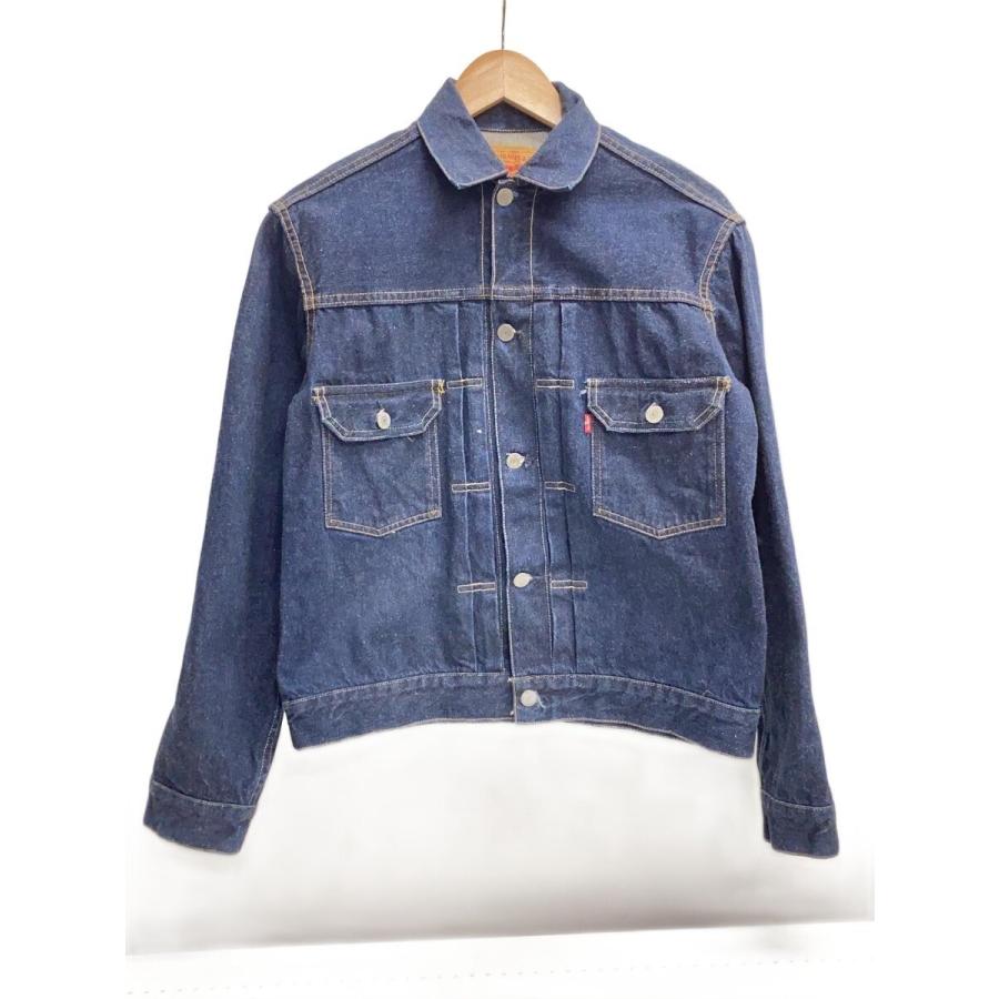 Levi's◇90s/2nd/復刻/ボタン裏555/バレンシア工場/Gジャン/40/デニム