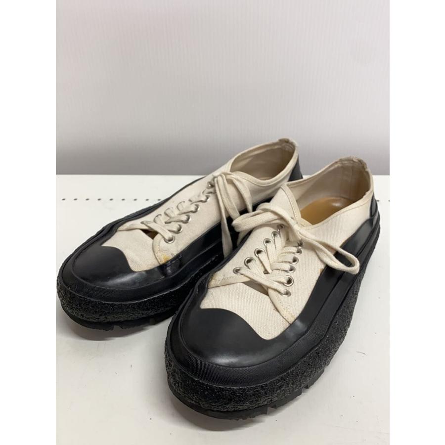 JIL SANDER / SNEAKER/ローカットスニーカー/41/IVO/キャンバス JIL SANDER◇SNEAKER/ローカットスニーカー/41/IVO/キャンバス