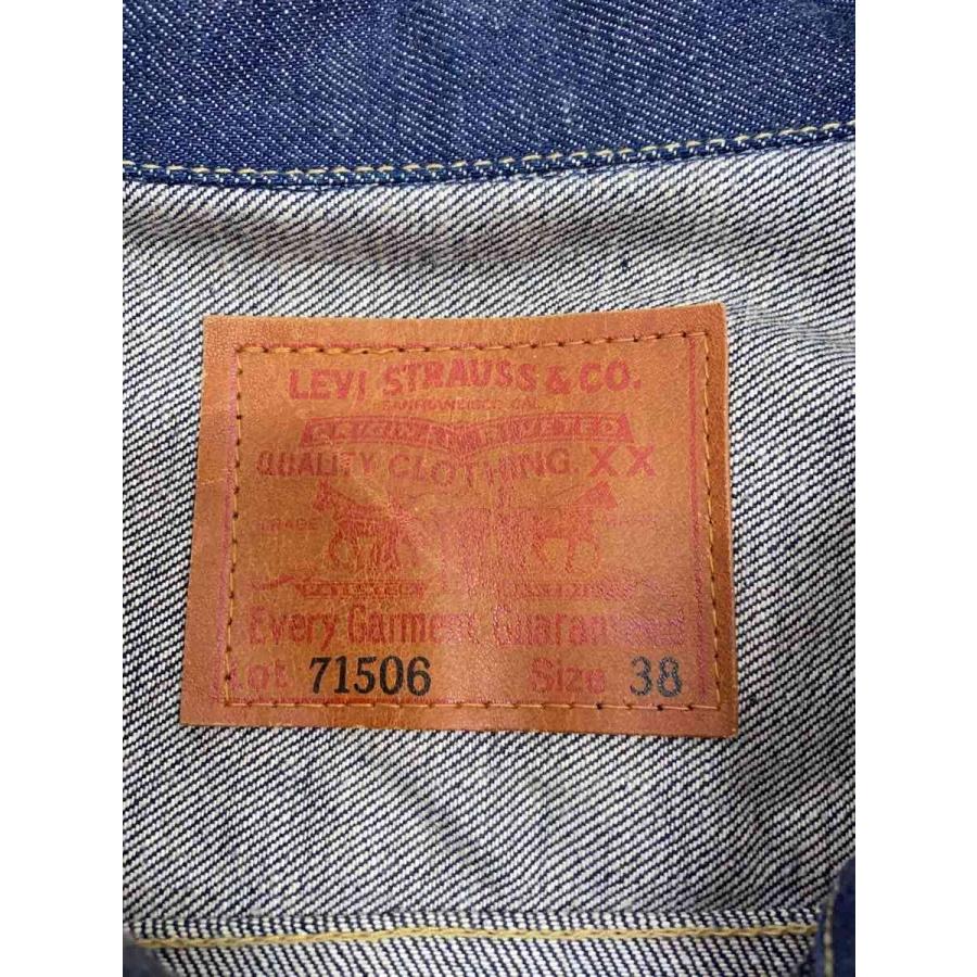 Levi's◇90s/71506XX/大戦モデル復刻/日本製/BIG E/Gジャン/38/デニム