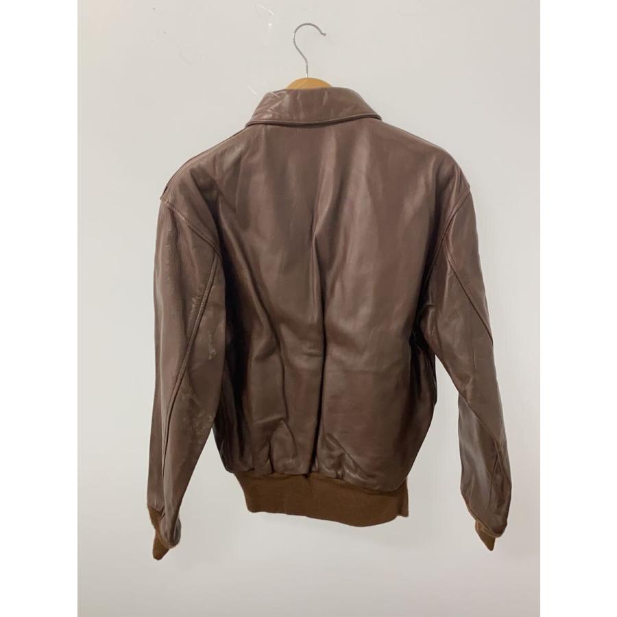 AVIREX◇A-2/Horsehide/USA製/フライトジャケット/38/レザー/BRW 