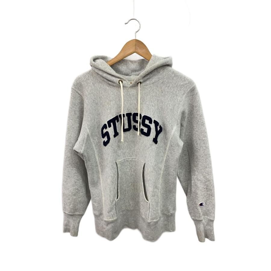 STUSSY◇パーカー/S/コットン/GRY/C8-J156 : セカンドストリートYahoo