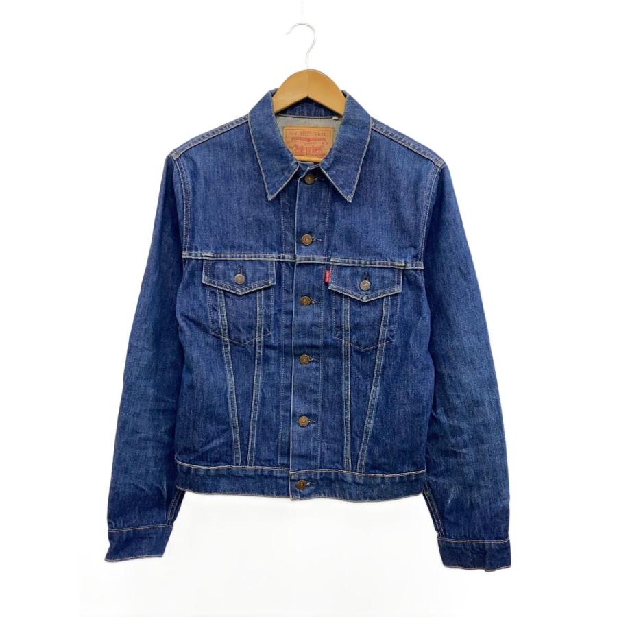 Levi's Vintage Clothing◇USA製/Gジャン/M/デニム/IDG/無地/70505