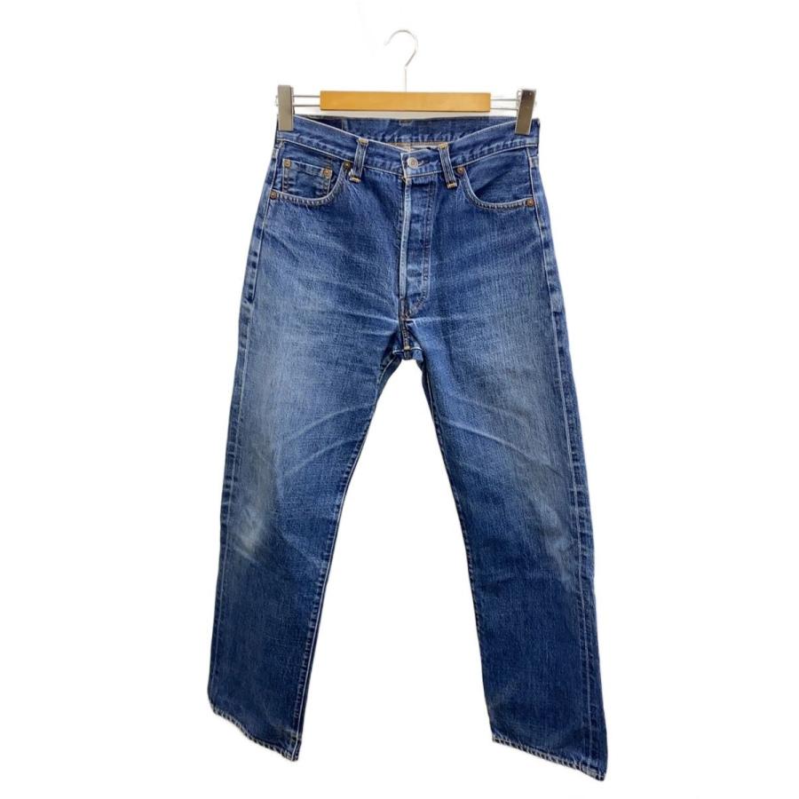 Levi's◇90S/501XX/USA製/バレンシア工場/ボタン裏555/31/デニム/IDG