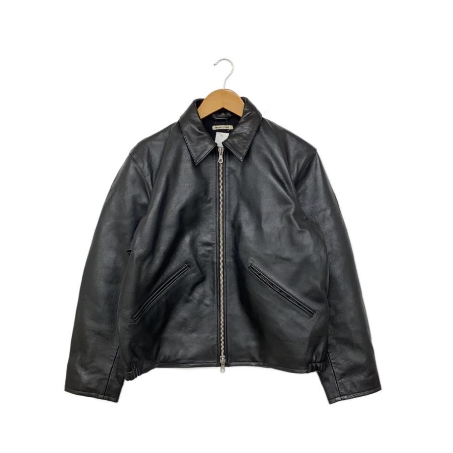 フリークスストア ミニマル シングル ライダースジャケット M FREAK'S STORE◇Calf Leather Minimal Single Riders Jacket/M/BLK/253