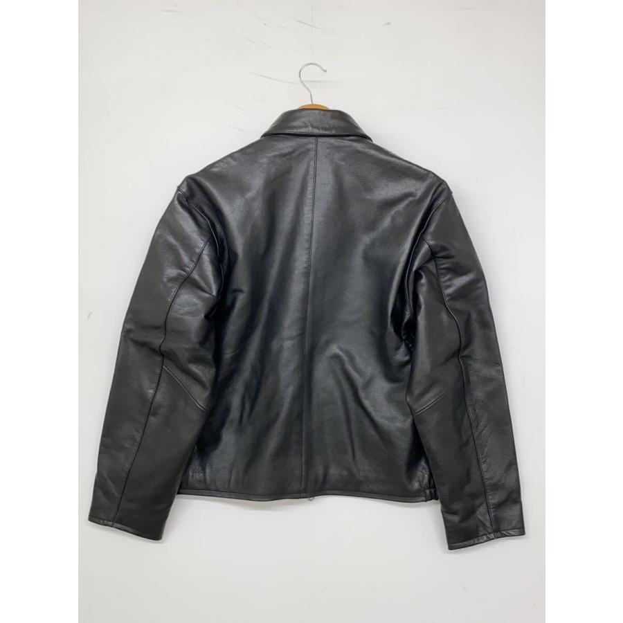 FREAK'S STORE◇Calf Leather Minimal Single Riders Jacket/M/BLK/253