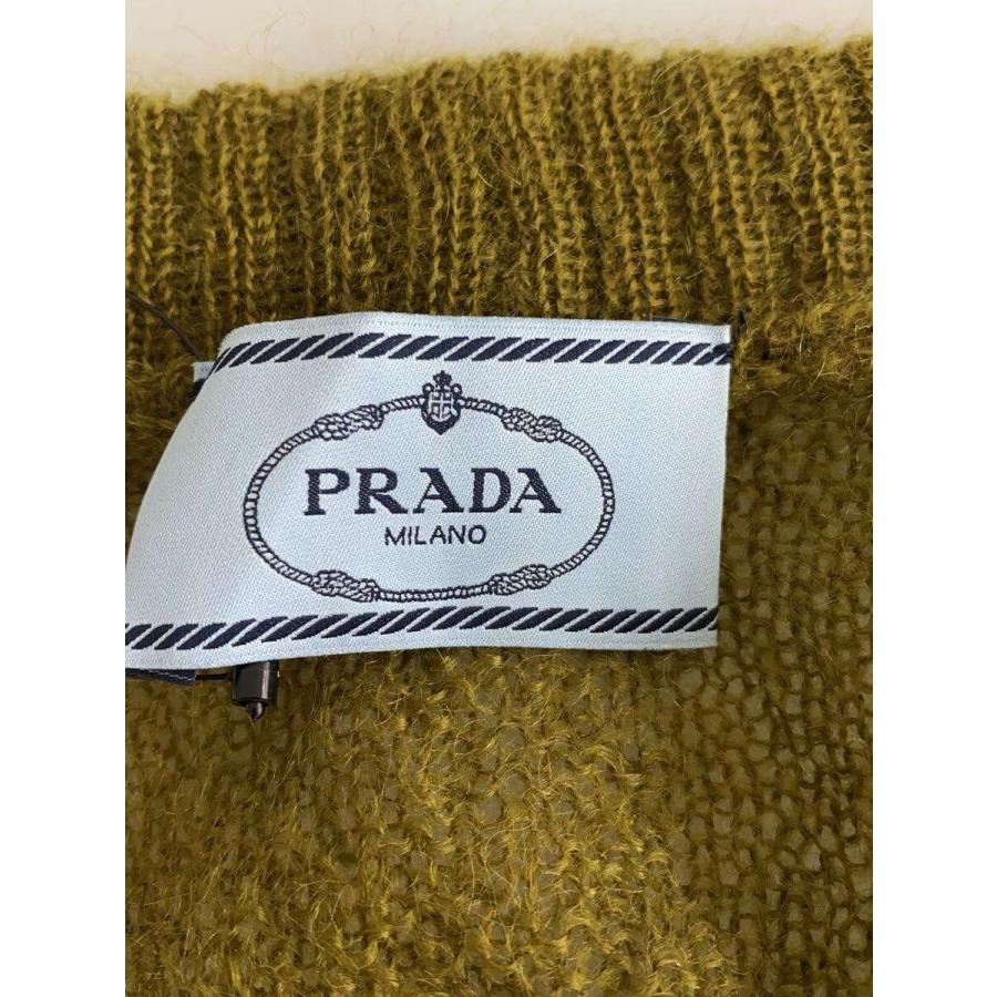 PRADA◇カーディガン(厚手)/38/モヘア/KHK/AMA2 2015 381 : セカンド
