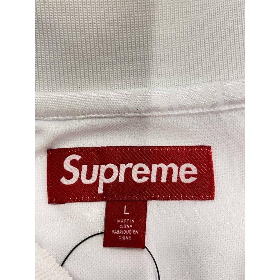 Supreme◇25SS/ZOO YORK SOCCER JERSEY/ポロシャツ/L/ポリエステル/WHT