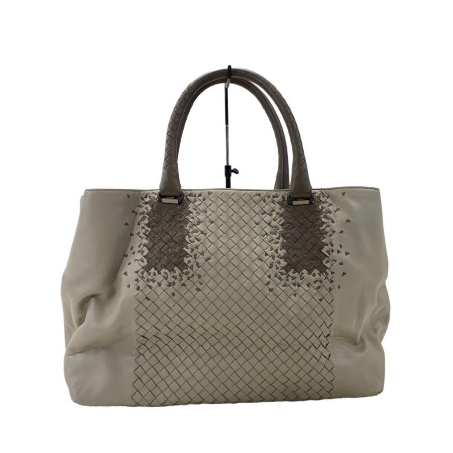 BOTTEGA VENETA◇トートバッグ/マルコポーロ/BEG/B06273485P 