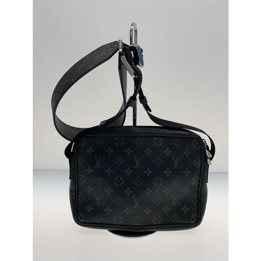 LOUIS VUITTON◇アウトドア・メッセンジャーPM_タイガラマ/PVC/BLK