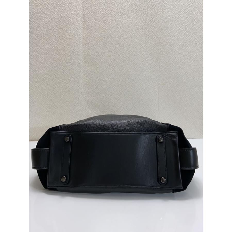 COACH◆トートバッグ/レザー/BLK/21349_3