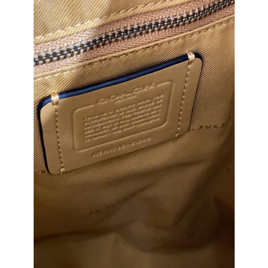 COACH◆トートバッグ/レザー/BLK/21349_4