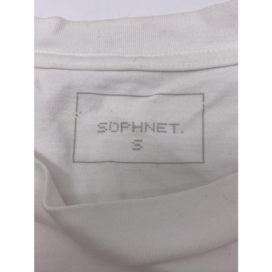 SOPHNET.◆SOPHNET. LOGO BAGGY TEE/Tシャツ/S/コットン/ホワイト/プリント/SOPH-220070//｜ssol-shopping｜03