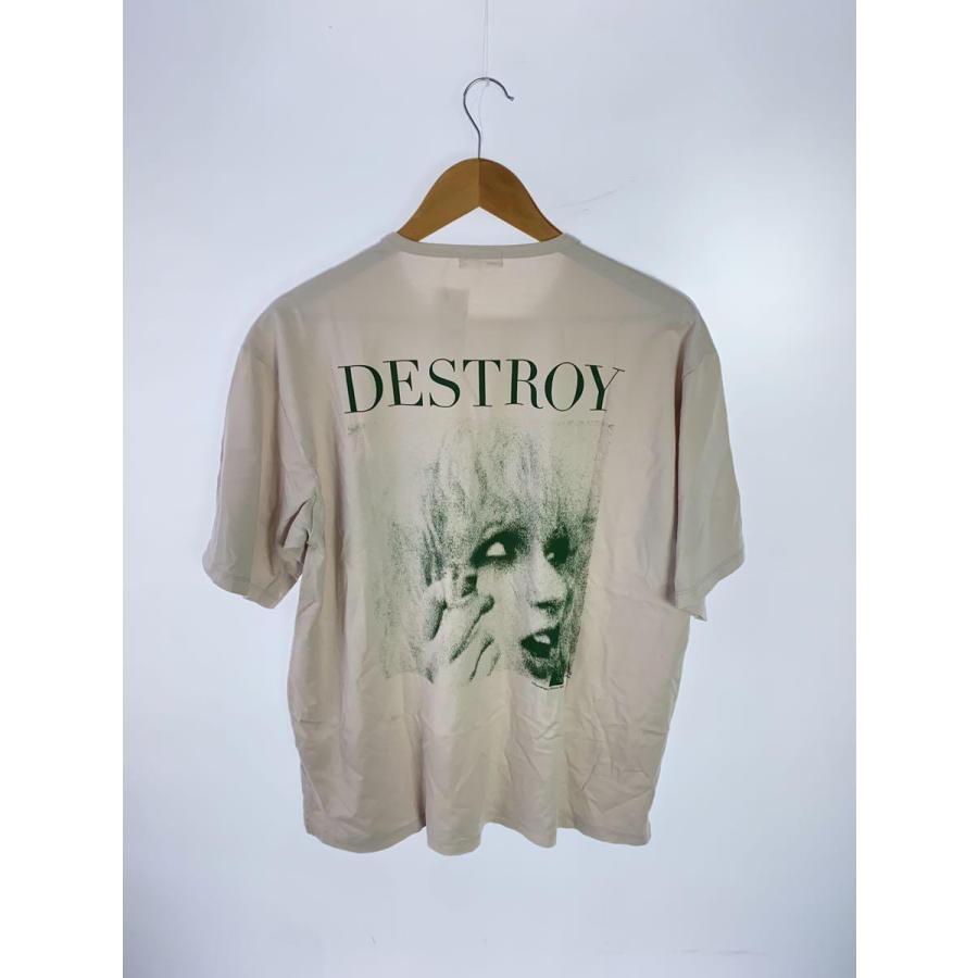 LAD MUSICIAN◆DENNIS MORRIS/DESTROY BIG T-SHIRT/42/コットン/BEG/プリント｜ssol-shopping｜02