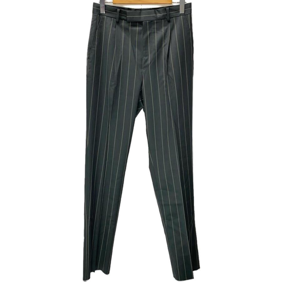 WACKO MARIA◇タグ付/PLEATED TROUSERS (TYPE-2)/ストライプ WACKO MARIA◇タグ付/PLEATED TROUSERS (TYPE-2)/ストライプ