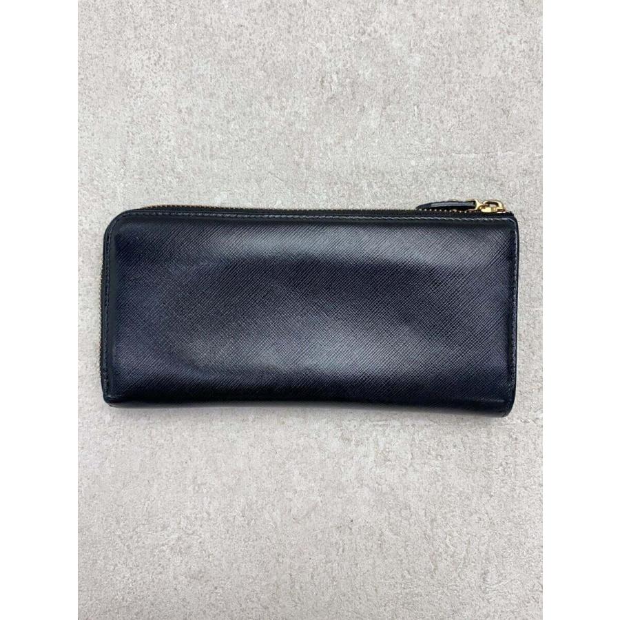 Salvatore Ferragamo◇長財布/レザー/BLK/レディース/網目裂け有 Salvatore Ferragamo◇長財布/レザー/BLK/レディース/網目裂け有