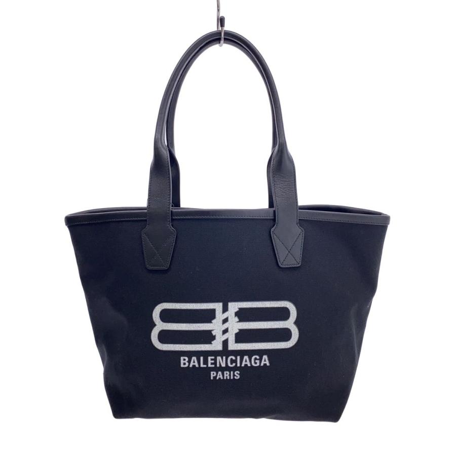 BALENCIAGA◇JUMBO TOTE/トートバッグ/キャンバス/BLK/6920・1090・0