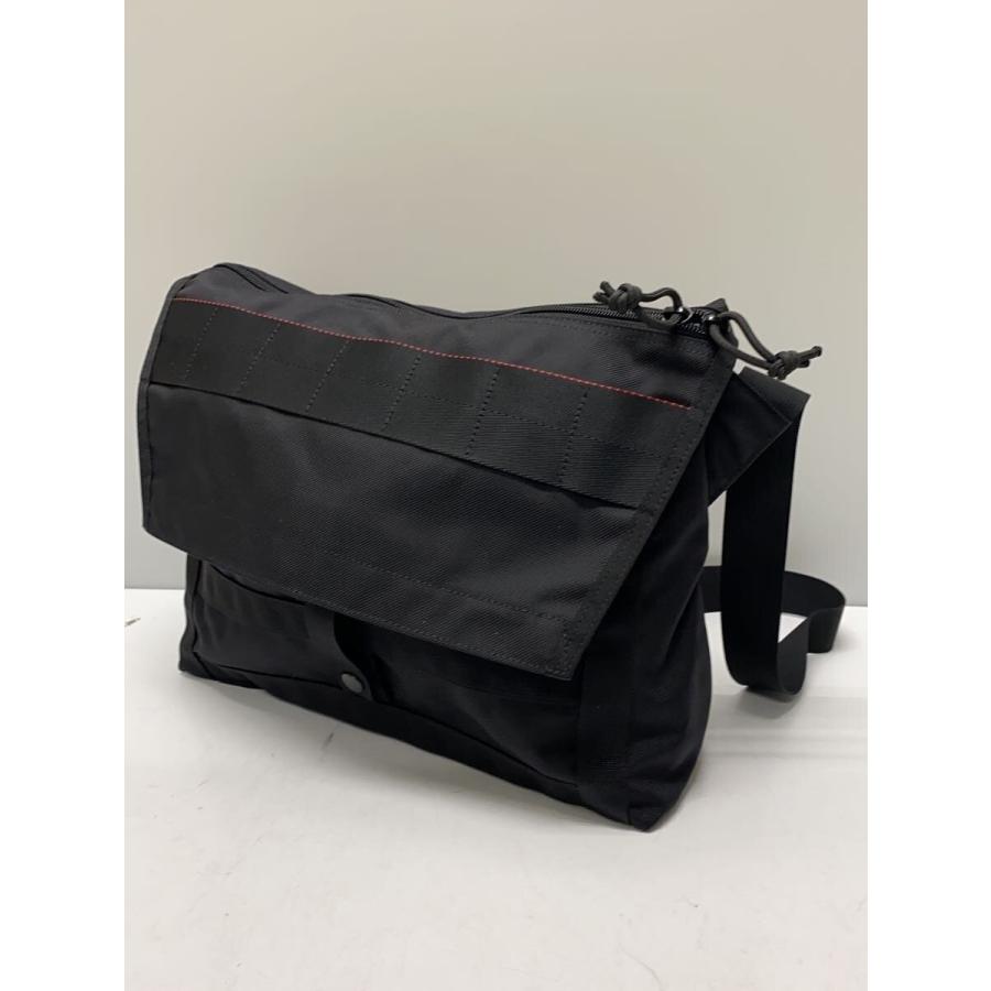 BRIEFING◇Fleet Messenger 13/ショルダーバッグ/ナイロン/BLK/38-61 