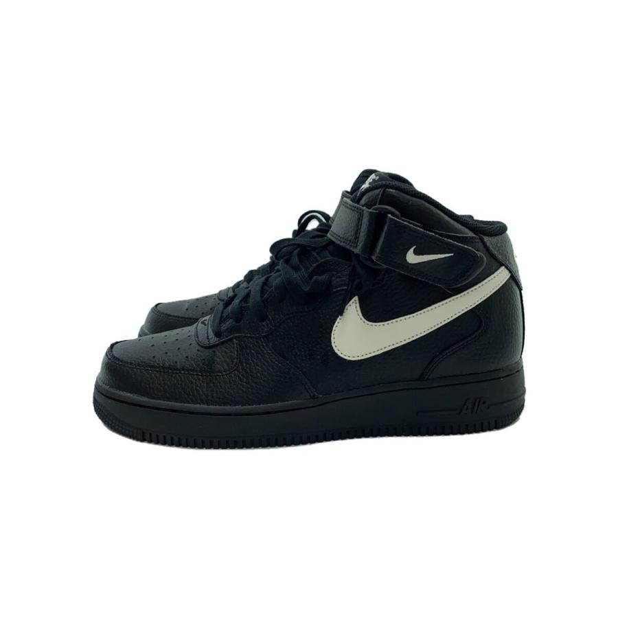 NIKE◇AIR FORCE 1 MID 07/エアフォースミッド/ブラック/315123 NIKE◇AIR FORCE 1 MID 07/エアフォースミッド/ブラック/315123