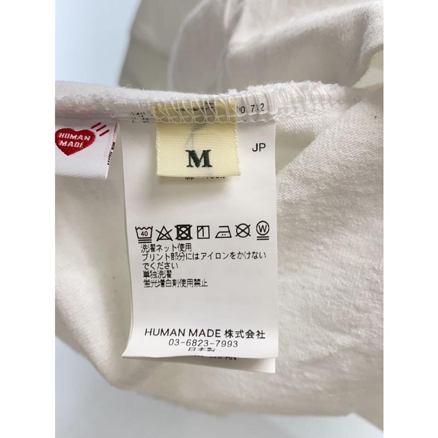 HUMAN MADE◇長袖Tシャツ/M/コットン/WHT/HM28CS036 : セカンド
