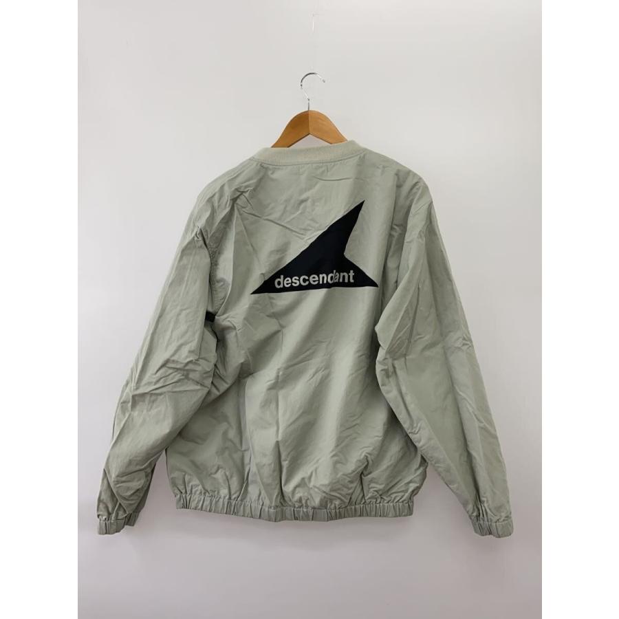 DESCENDANT◇スウェット/2/ナイロン/GRY/POPPA NYLON JACKET