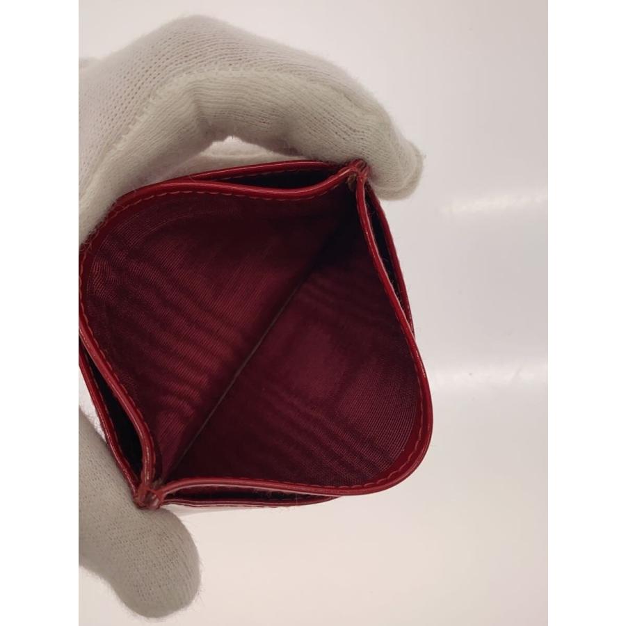 Chanel 赤 レザー カードケース CHANEL◇カードケース/--/RED/無地/レディース// : セカンドストリート