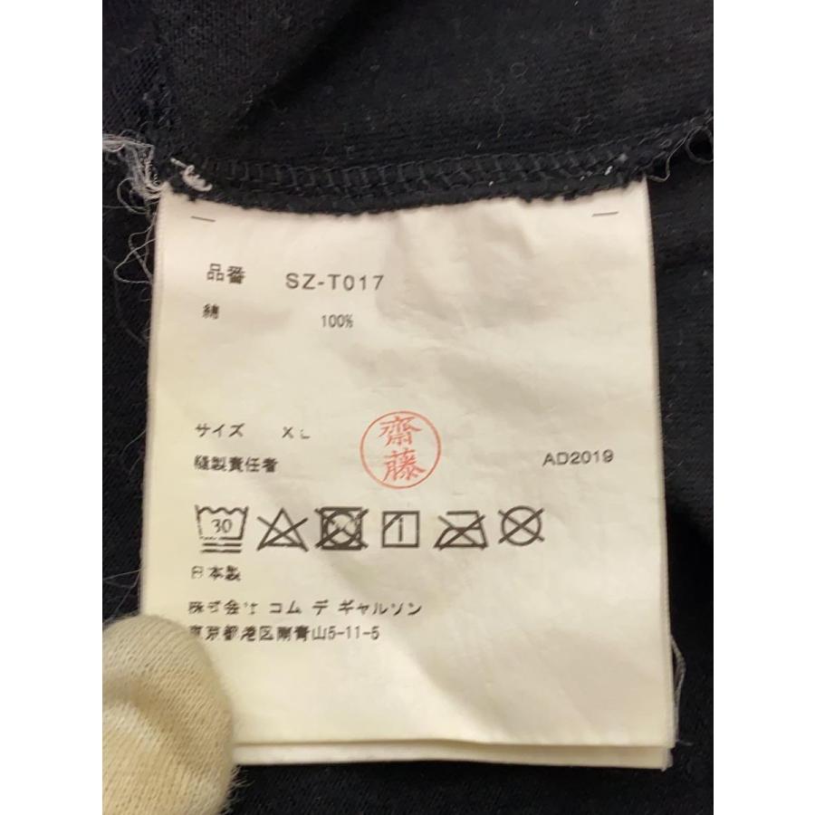 CDG◆INTERNATIONAL TEE/Tシャツ/XL/コットン/BLK/SZ-T017｜ssol-shopping｜04