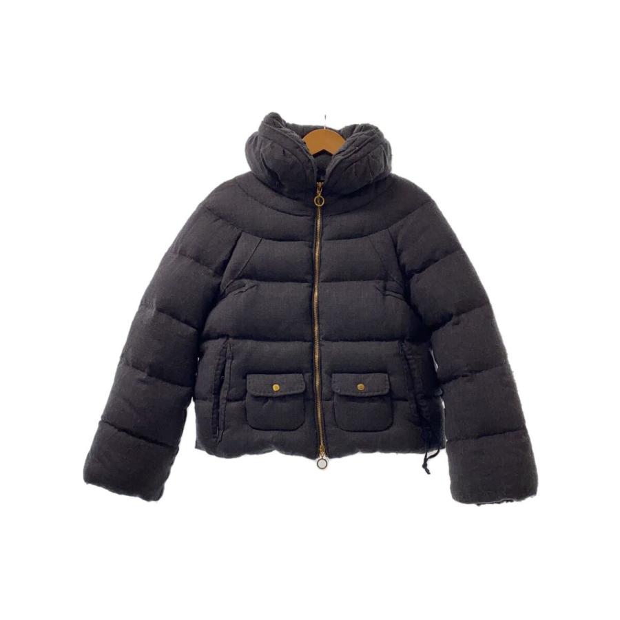 MONCLER◇BRIANCON/ダウンジャケット/1/ウール/GRY/920-093-45324-40 