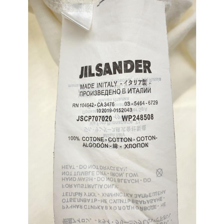 JIL SANDER◇20年モデル/Tシャツ/S/コットン/WHT/JSCP707020