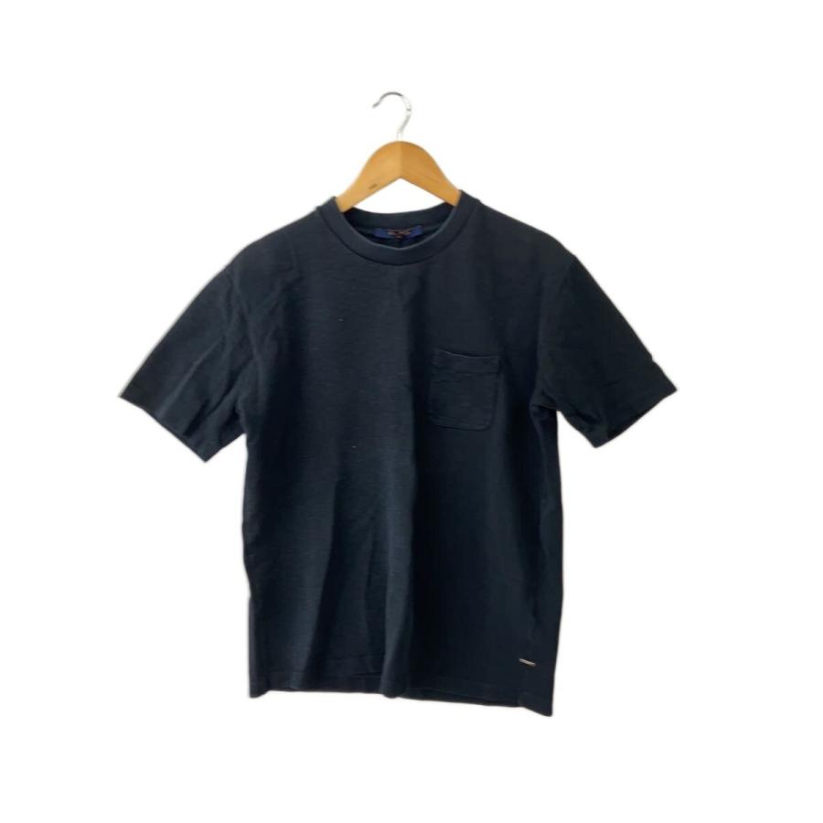 LOUIS VUITTON◇Tシャツ/L/コットン/BLK/RM221Q VHI HJY40W : セカンド