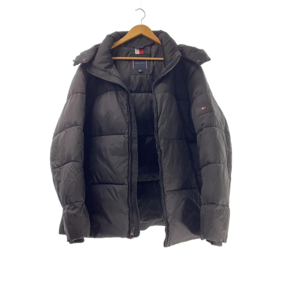 TOMMY HILFIGER◇ダウンジャケット/XXL/ナイロン/BLK/78jb227