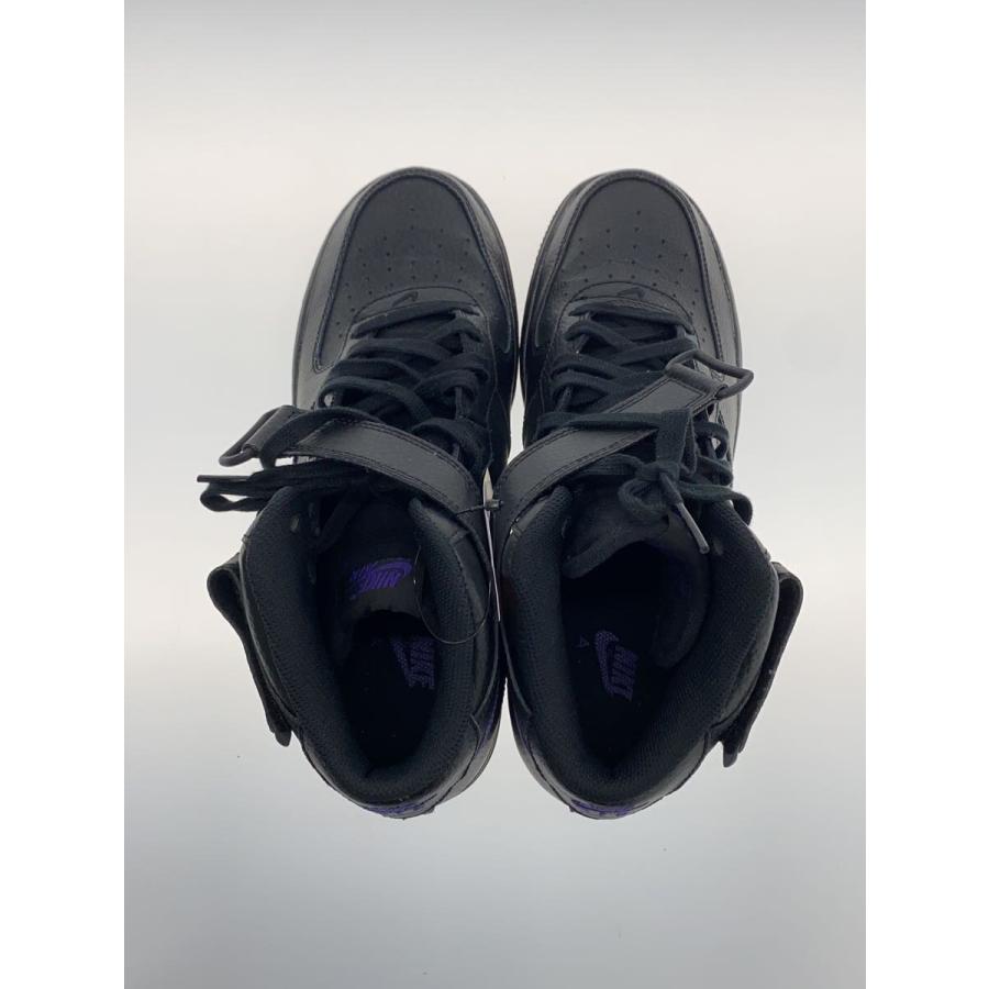 NIKE◇AIR FORCE 1 MID 07/エアフォースミッド/ブラック/315123 NIKE◇AIR FORCE 1 MID 07/エアフォースミッド/ブラック/315123