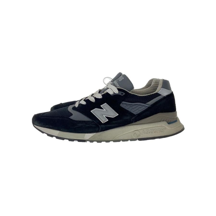 NEW BALANCE◇ローカットスニーカー/30cm/BLK/U998BL// : セカンド
