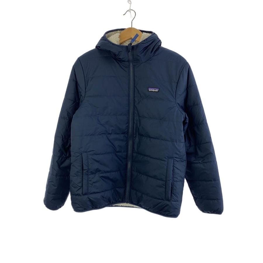 Patagonia フリース ダウンジャケット XXL patagonia◇ダウンジャケット/XXL/ポリエステル/NVY/無地/68095FA23