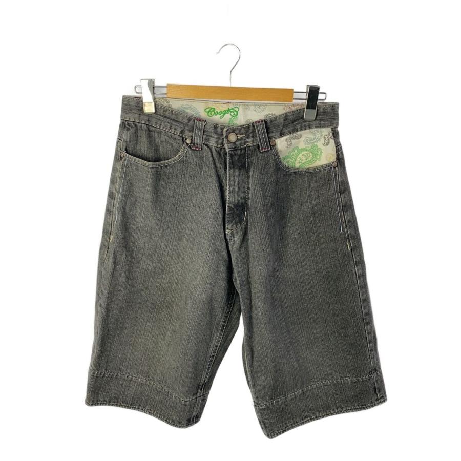 COOGI◇ショートパンツ/34/コットン/GRY/バギーショーツ/ジョーツ