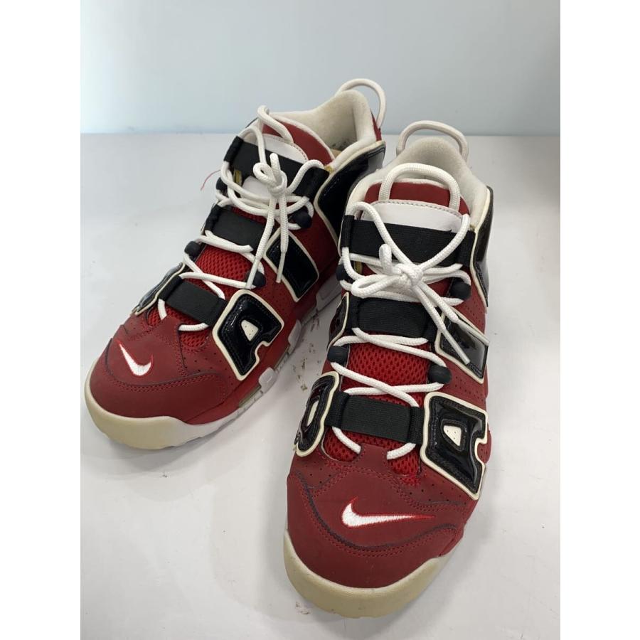 NIKE◇AIR MORE UPTEMPO 96/エアモアアップテンポ/レッド/921948-600 