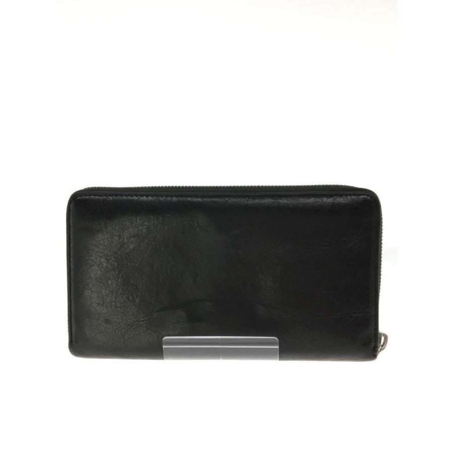 BALENCIAGA◇長財布/レザー/BLK/メンズ/519641// レディース BALENCIAGA◇長財布/レザー/BLK/メンズ/519641// レディース