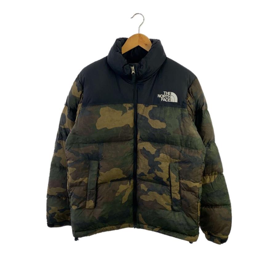 ノースフェイス サイズ:L  ND91842 迷彩ヌプシダウンジャケット 中古 BS99 THE NORTH FACE◇NOVELTY NUPTSE JACKET/XL/ナイロン/カモフラ/ND91842