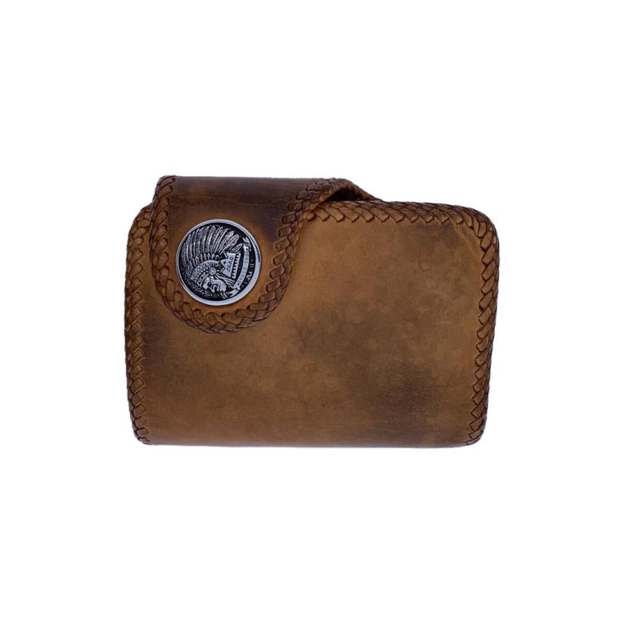 SAAD◇2つ折り財布/レザー/BRW/メンズ : セカンドストリートYahoo!店