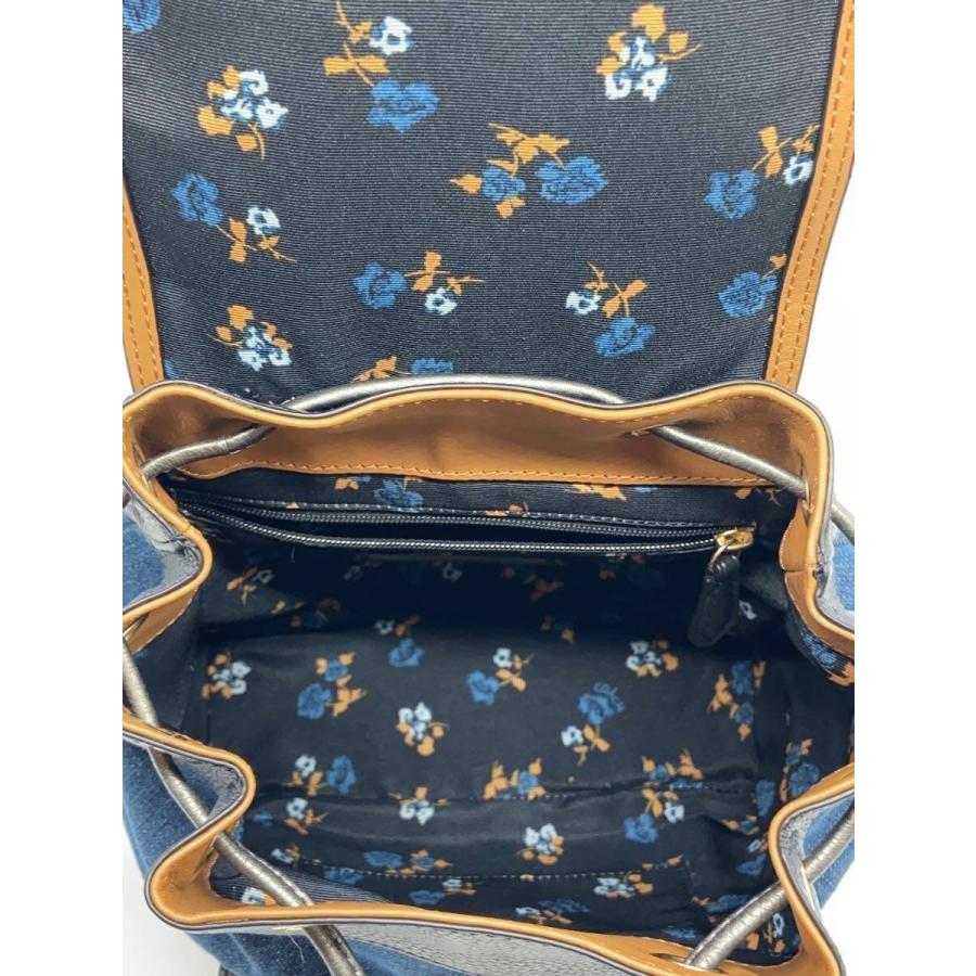 COACH◇リュック/デニム/IDG/F24598 : セカンドストリートYahoo!店