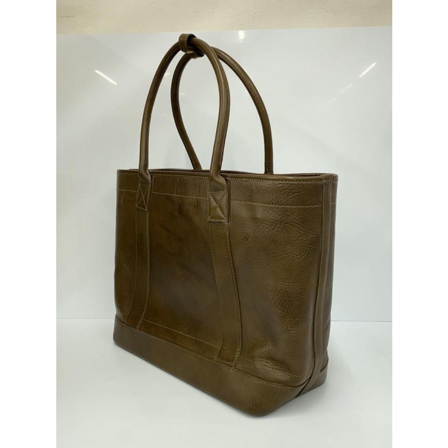 土屋鞄 ラージトート トートバッグ ツチヤカバン 牛革 ブラウン