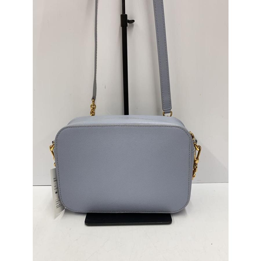 FURLA◇BRAVA MINI CROSSBODY/ショルダーバッグ/レザー/青/フルラ
