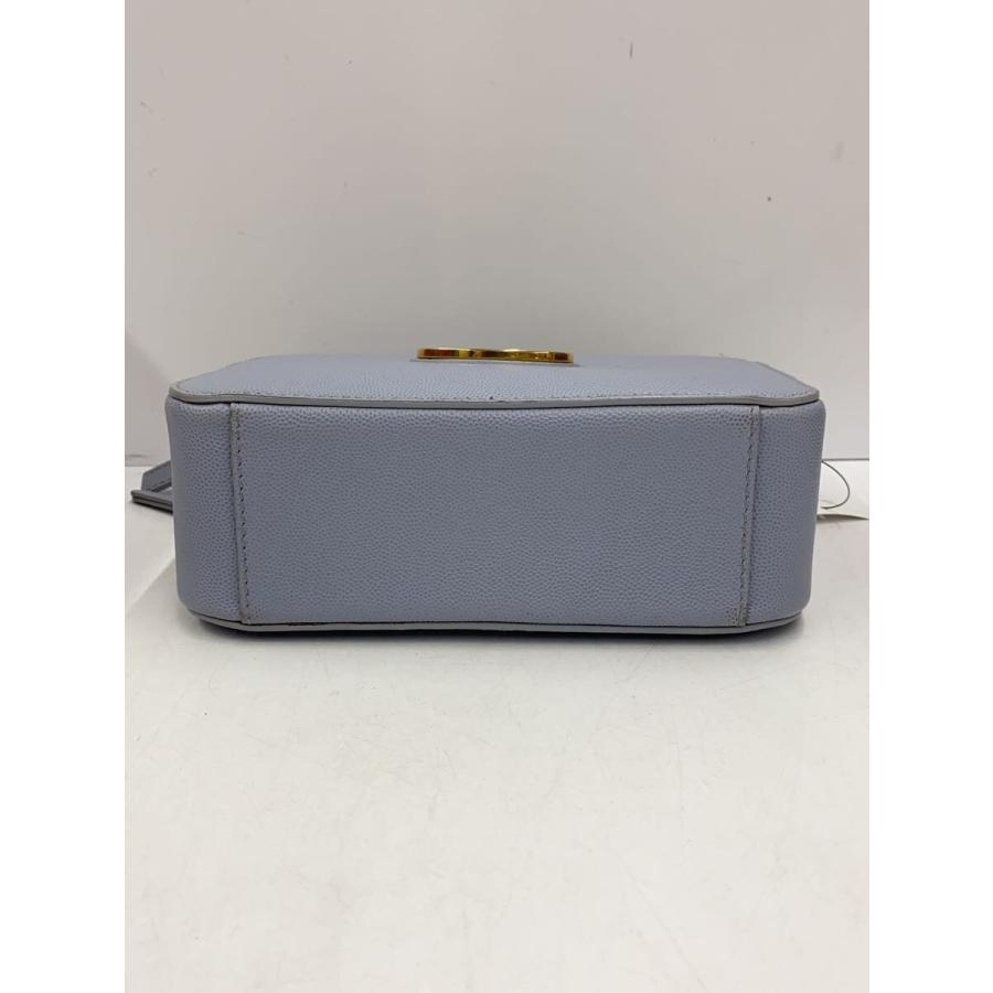 FURLA◇BRAVA MINI CROSSBODY/ショルダーバッグ/レザー/青/フルラ