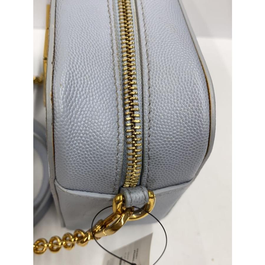 FURLA◇BRAVA MINI CROSSBODY/ショルダーバッグ/レザー/青/フルラ