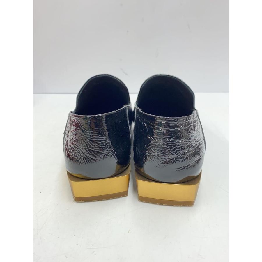 Salvatore Ferragamo◇LANA/ローファー/23.5cm/黒/ガンチーニ 
