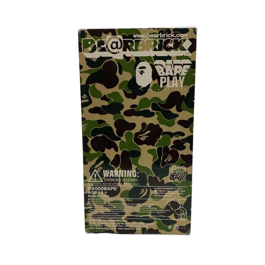 MEDICOM TOY × A BATHING APE / BE@RBRICK/BAPE PLAY/BABY MILO CAMO/400％/ベアブリック/初期版 MEDICOM TOY◇BE@RBRICK/BAPE PLAY/BABY MILO CAMO/400％/ベアブリック
