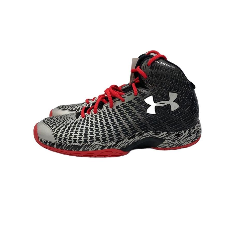 UNDER ARMOUR◇ハイカットスニーカー/27cm/シルバー/1261614-003