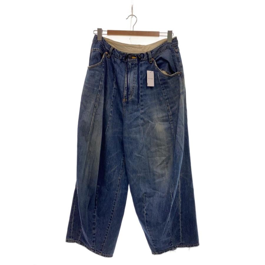 Needles◇ボトム/ニードルズ/コットン/ヒザデルパンツ/IDG/DI123