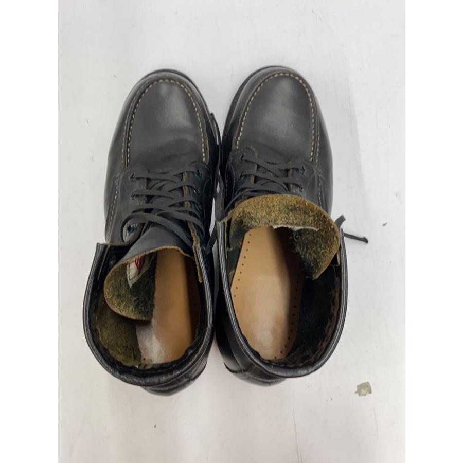 RED WING◇レースアップブーツ・ベックマンモックトゥ/UK6/ブラック