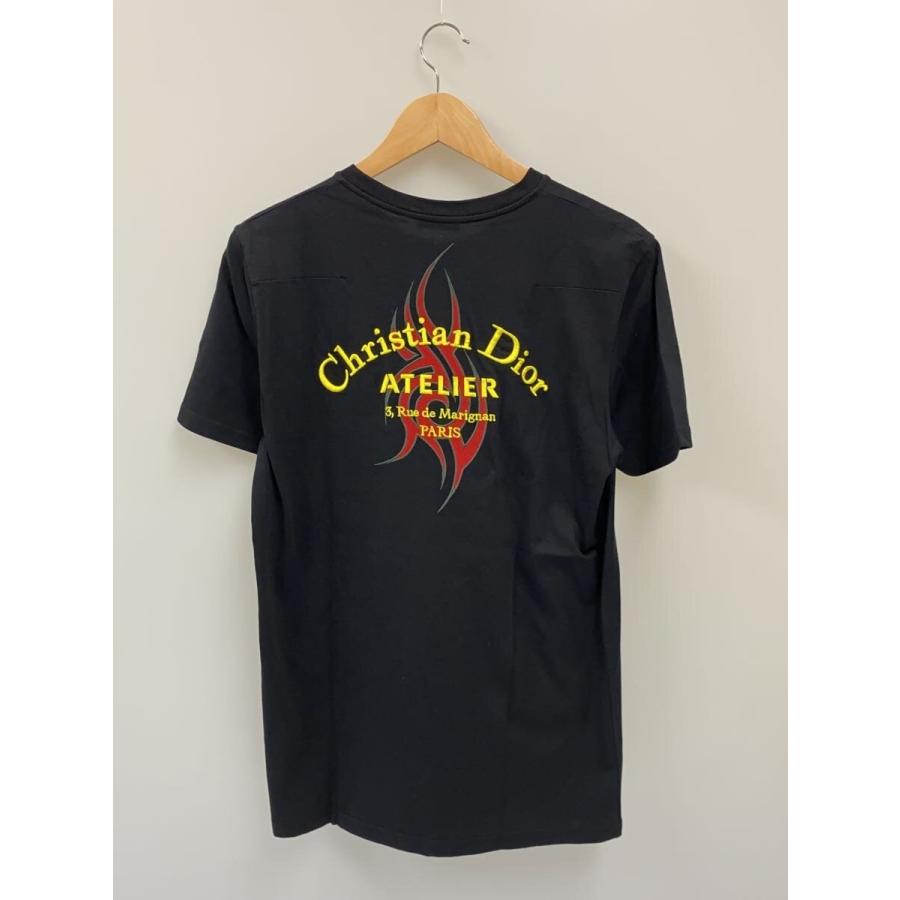 Dior HOMME◇Tシャツ/S/コットン/ブラック/733J603W6710/ディオール 