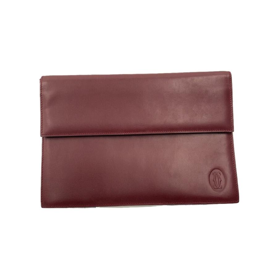 Cartier◇カルティエ/セカンドバッグ//BRD/無地